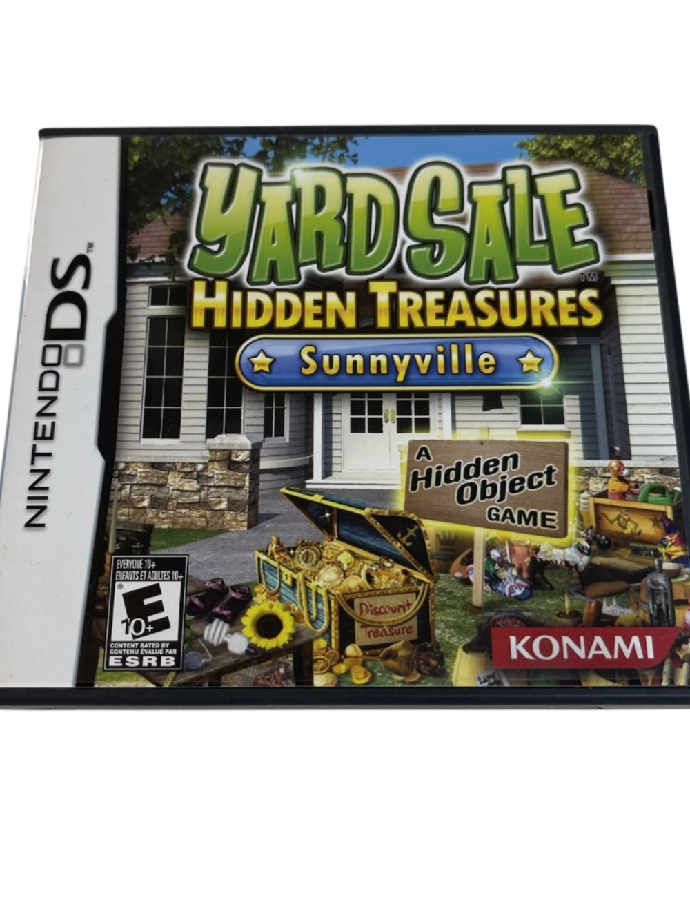 Yard Sale Hidden Treasures: Sunnyville Nintendo DS 2010 Complete Game Tested